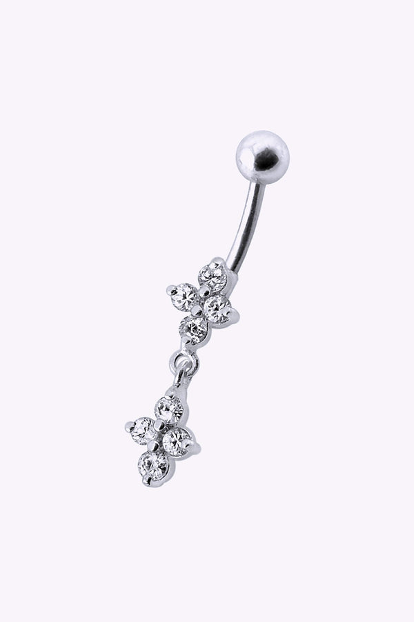 Navelpiercing Ornament Med Kristaller