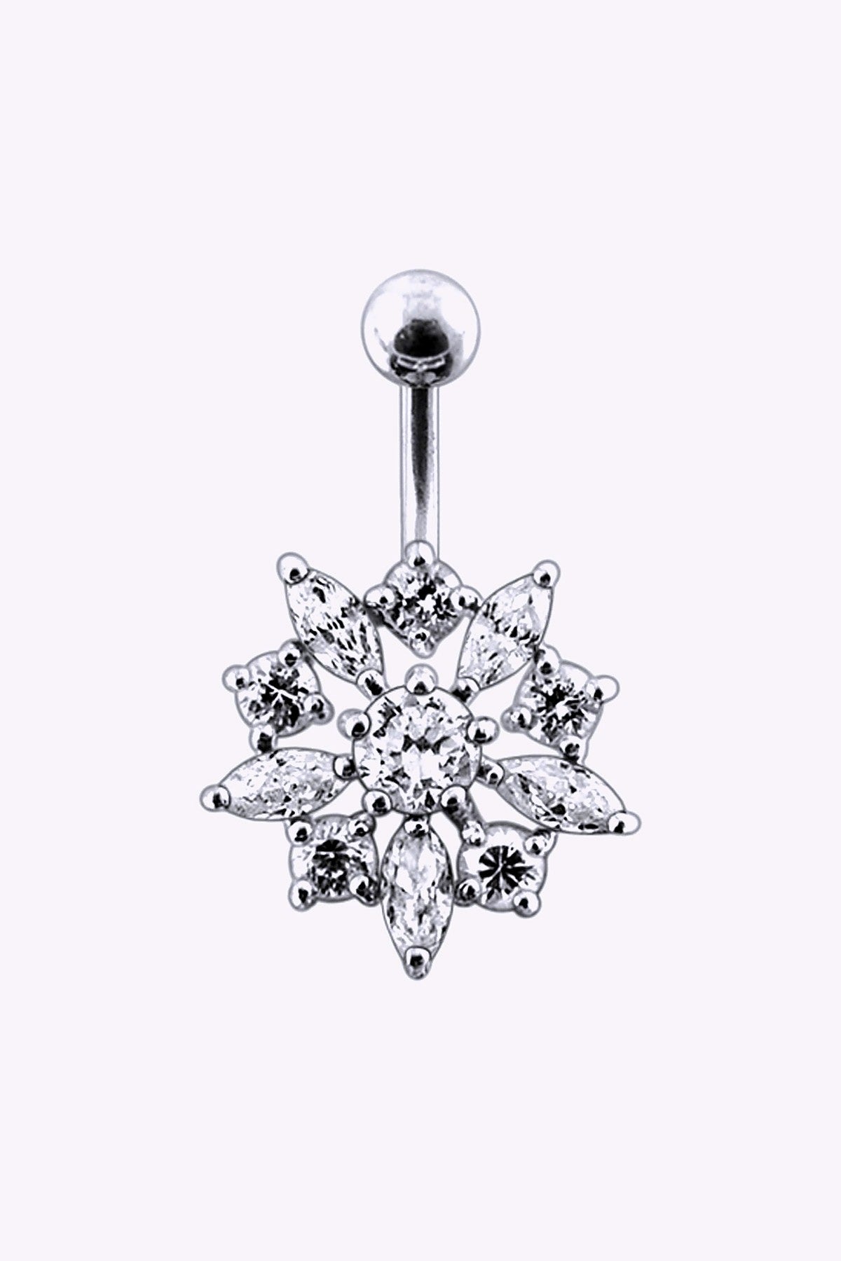 Navelpiercing Solblomma