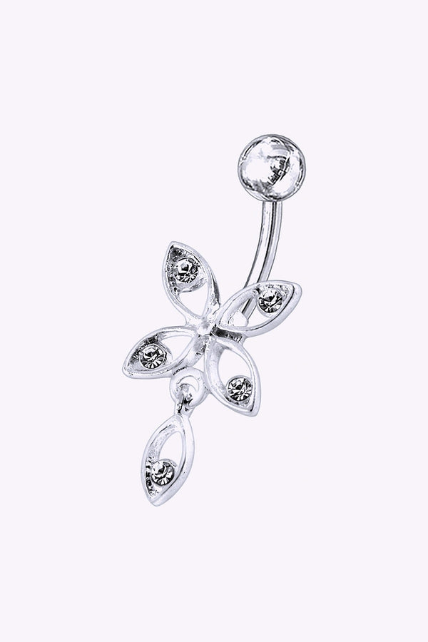 Navelpiercing Stort Kristallhange 2