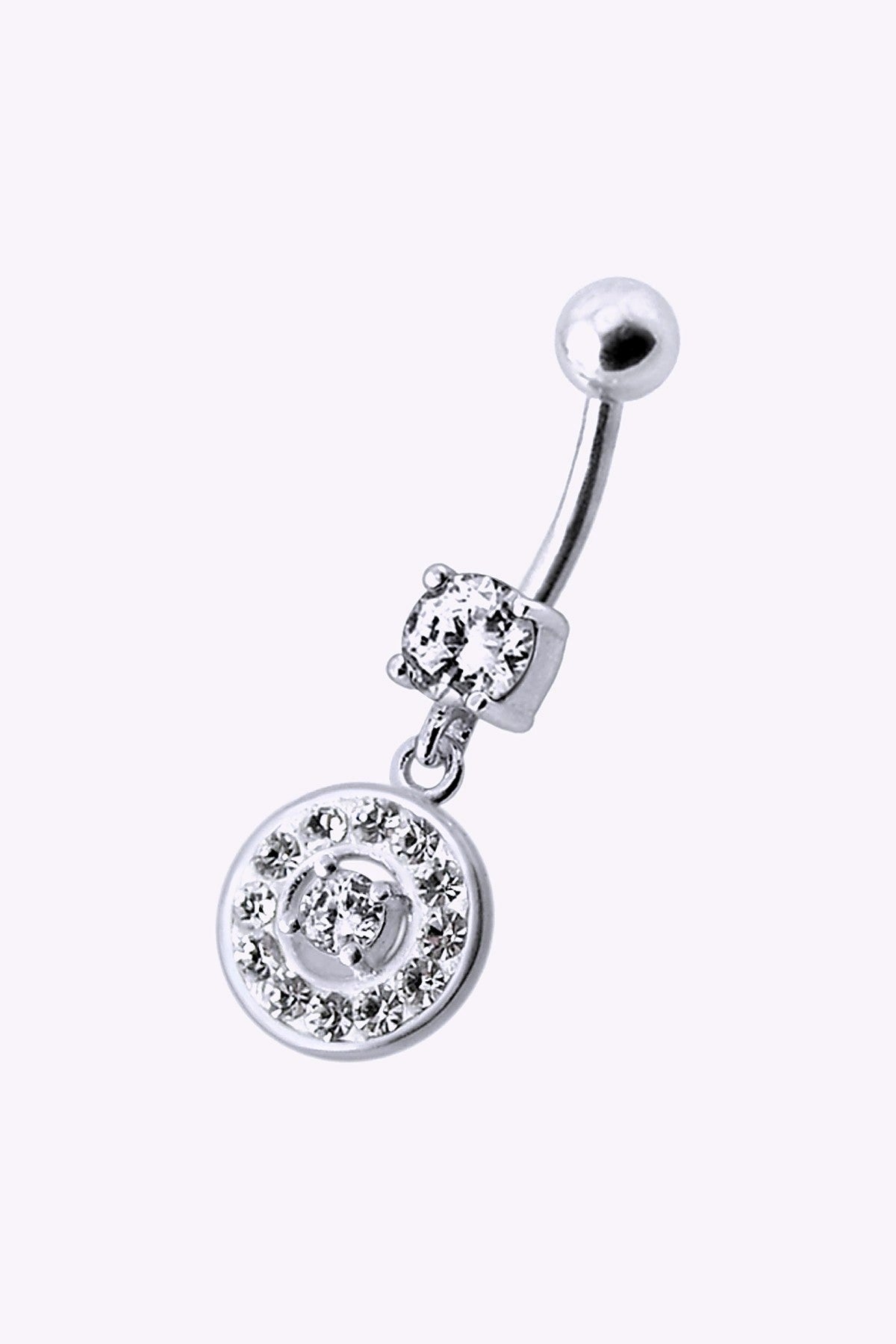 Navelpiercing Vackert Kristallhange