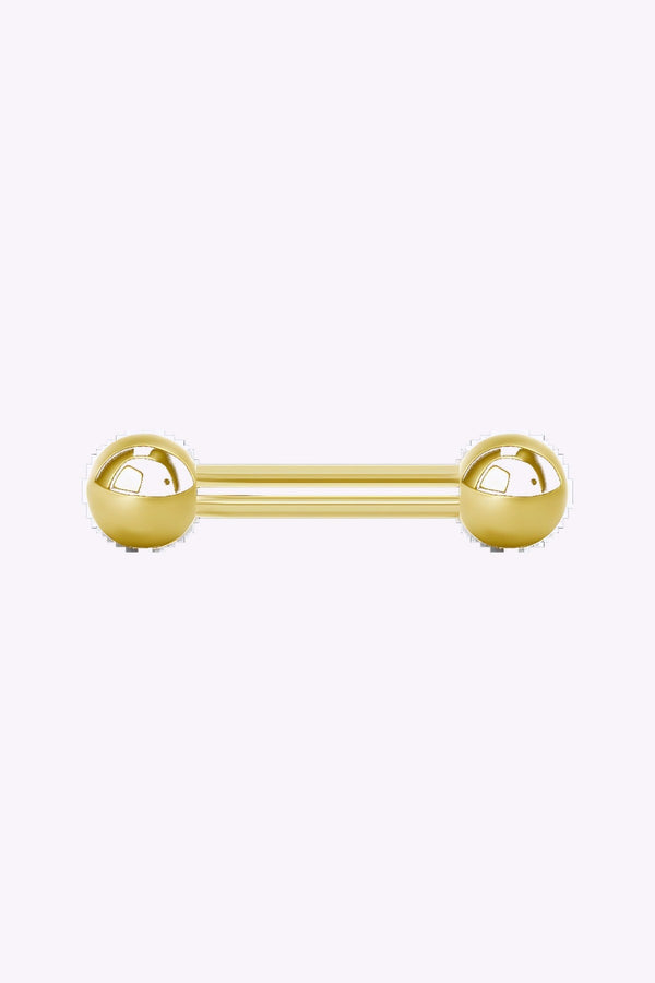 Barbell - 1,6 mm - 16 x 6- Guld