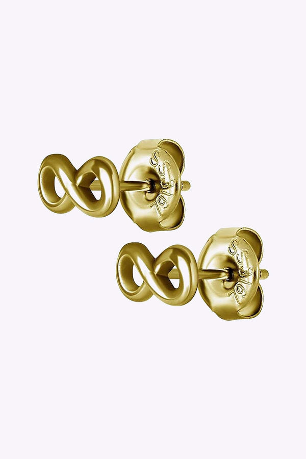 Orhange Evighetstecken Kirurgiskt Stal 18K Guld Pvd