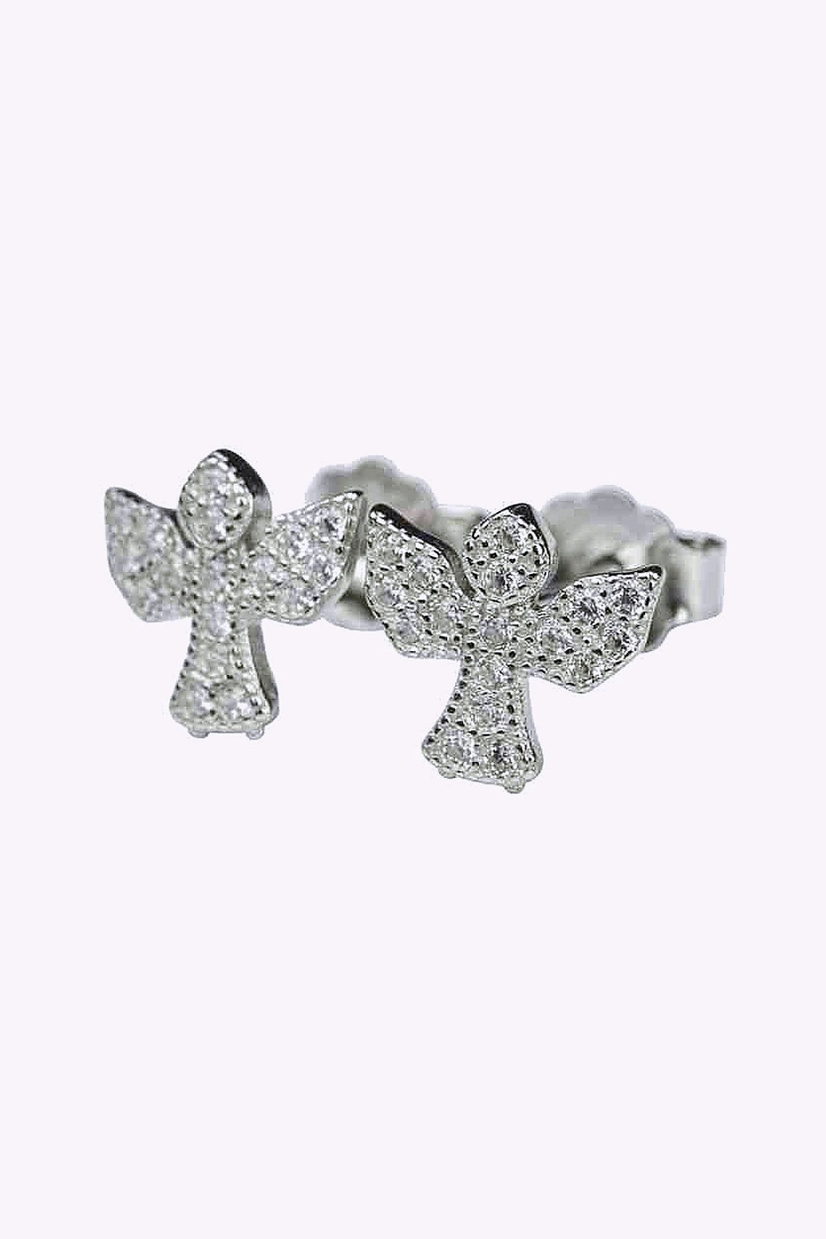 Orhange I Akta Silver Glittrig Angel