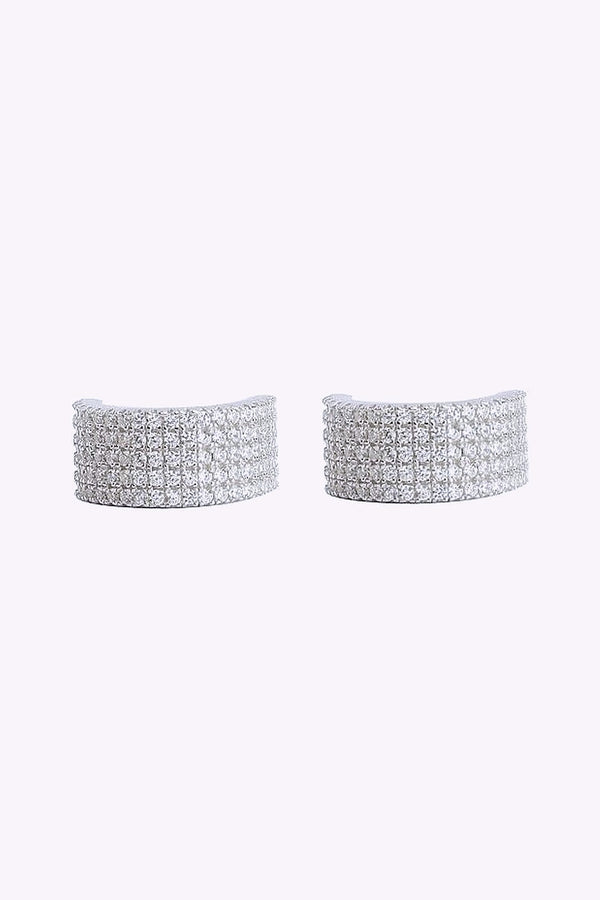 Orhange Silver 5 Radig Kristaller 925 Sterling Silver