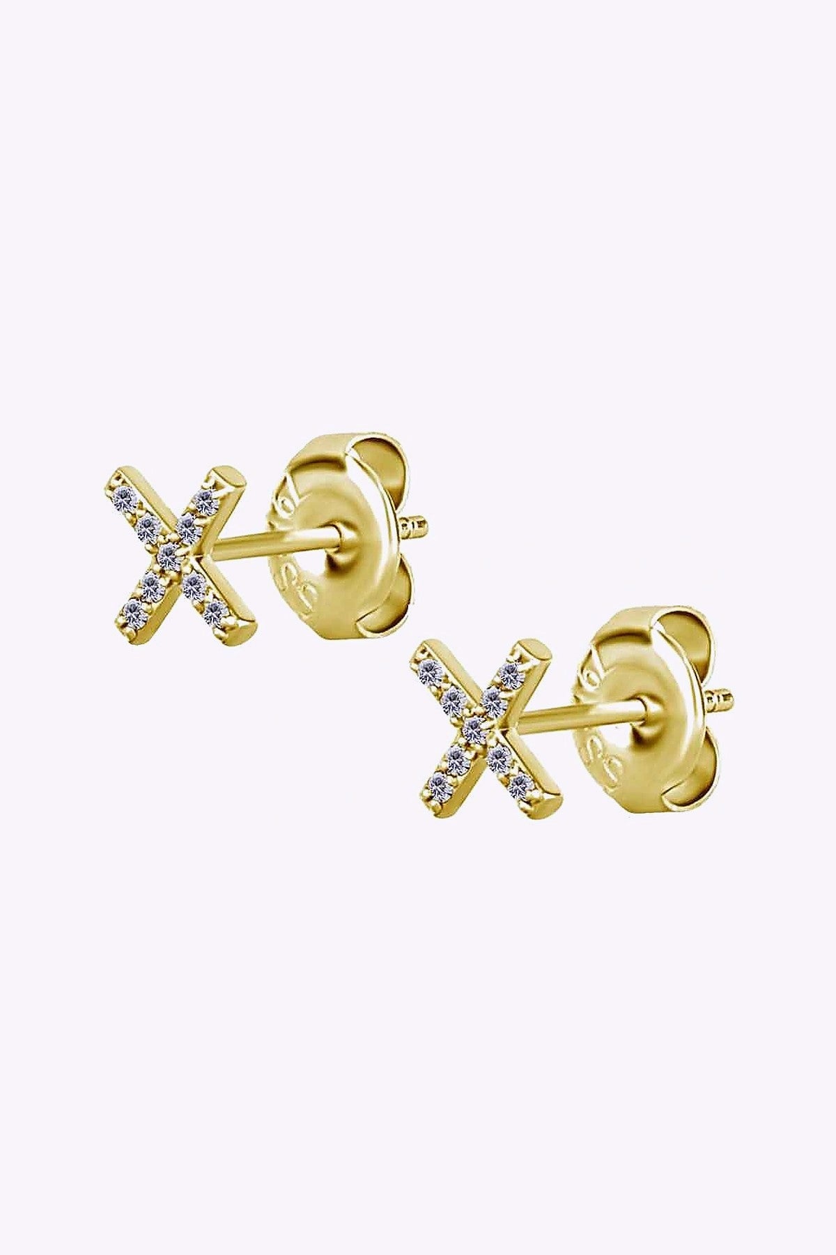 Orhange X Med Kristaller 18K Guld Pvd