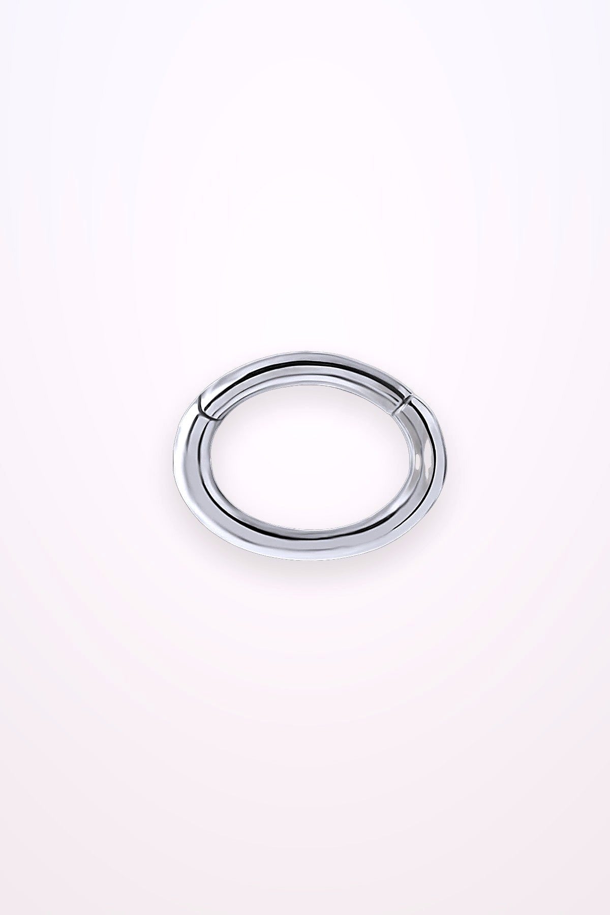 Oval Clickerring 1 2 5 Kirurgiskt Stal