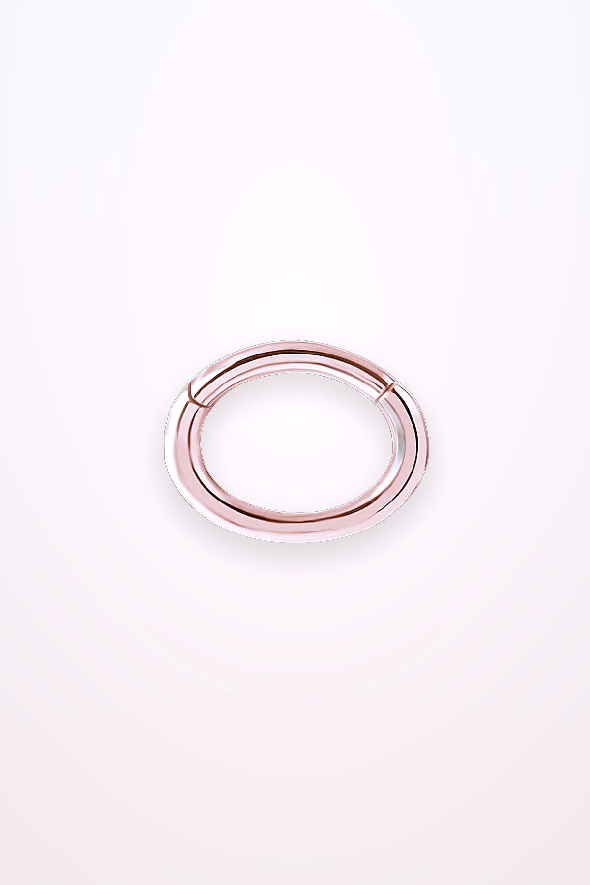 Oval Clickerring 1 2 5 Kirurgiskt Stal