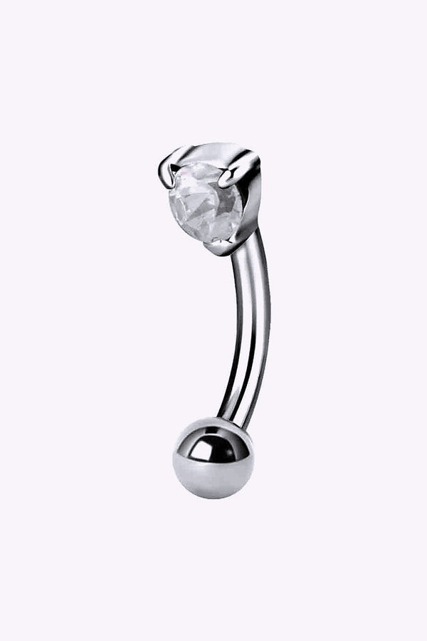 Piercing Ogonbryn Med Kristall 3