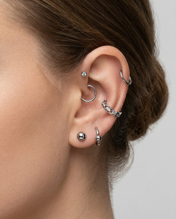 Ear-stack Piercingkartan