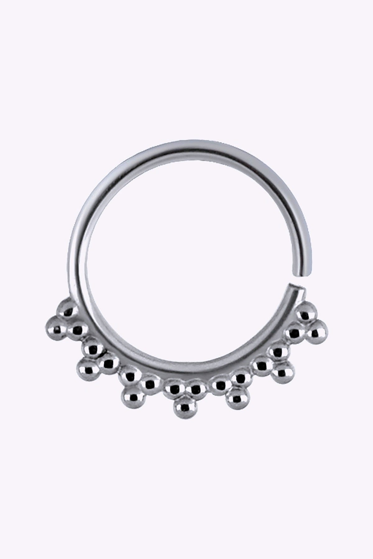 Piercingring 06 Stal