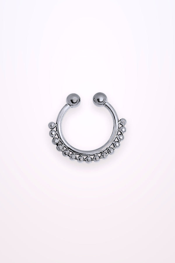 Piercingring Fake Septum 1 2 Stal