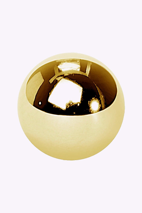 Reservkulor Till Piercing 1 6 Mm 24K Guld Pvd