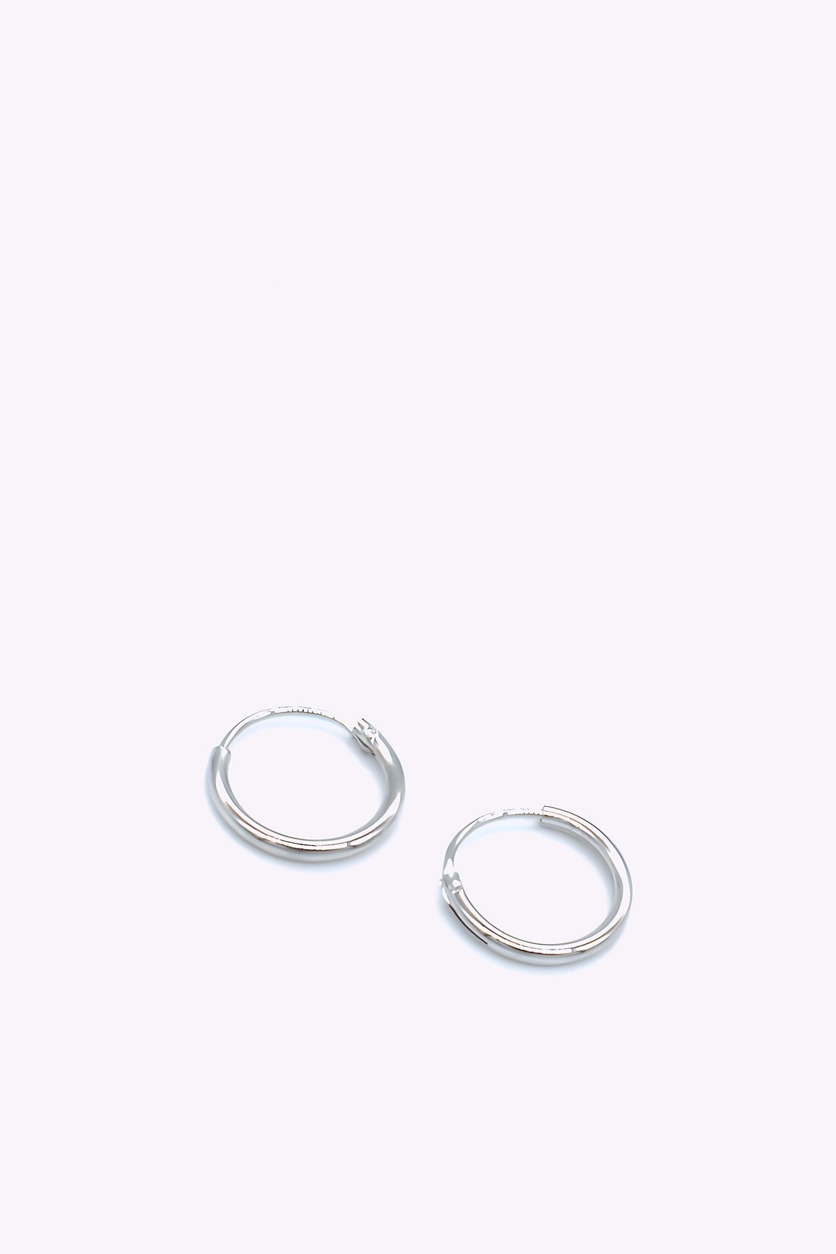 Silver hoops | BLENDA