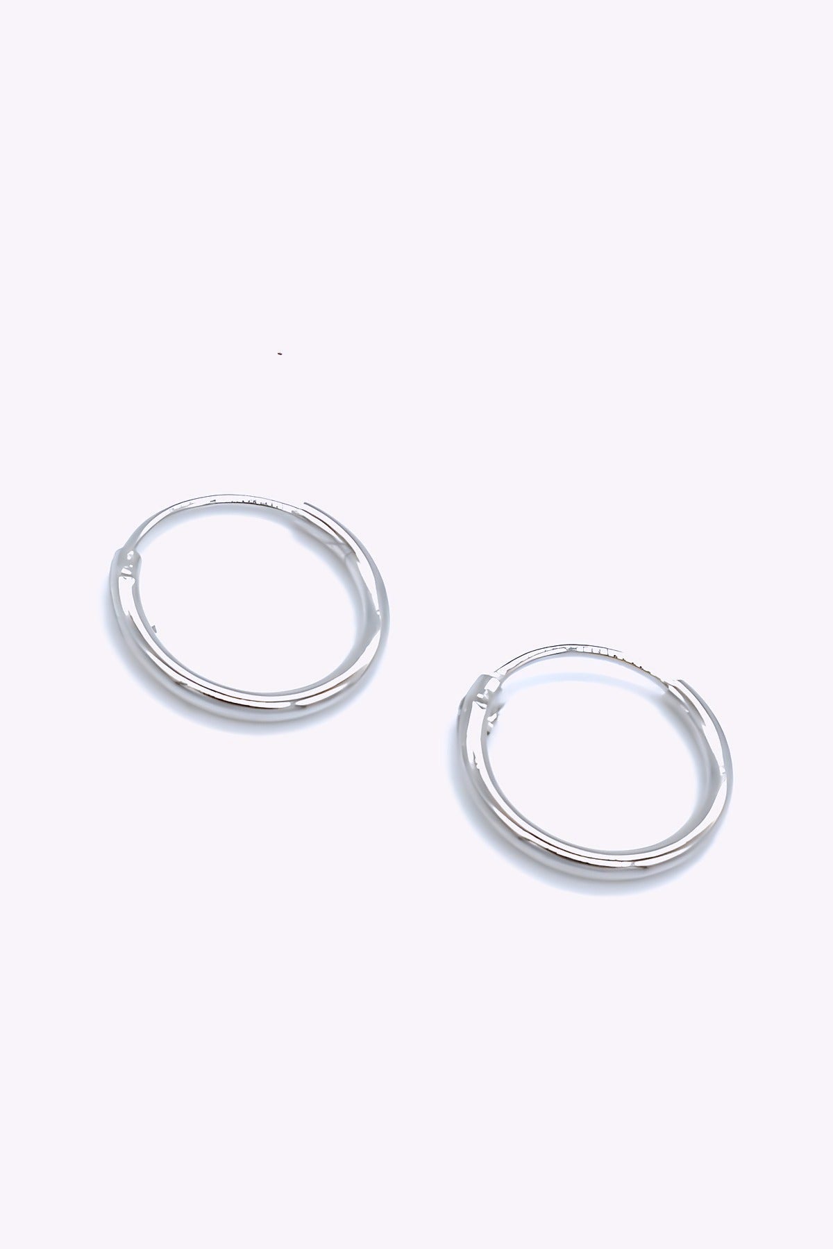 Silver hoops | BONNIE