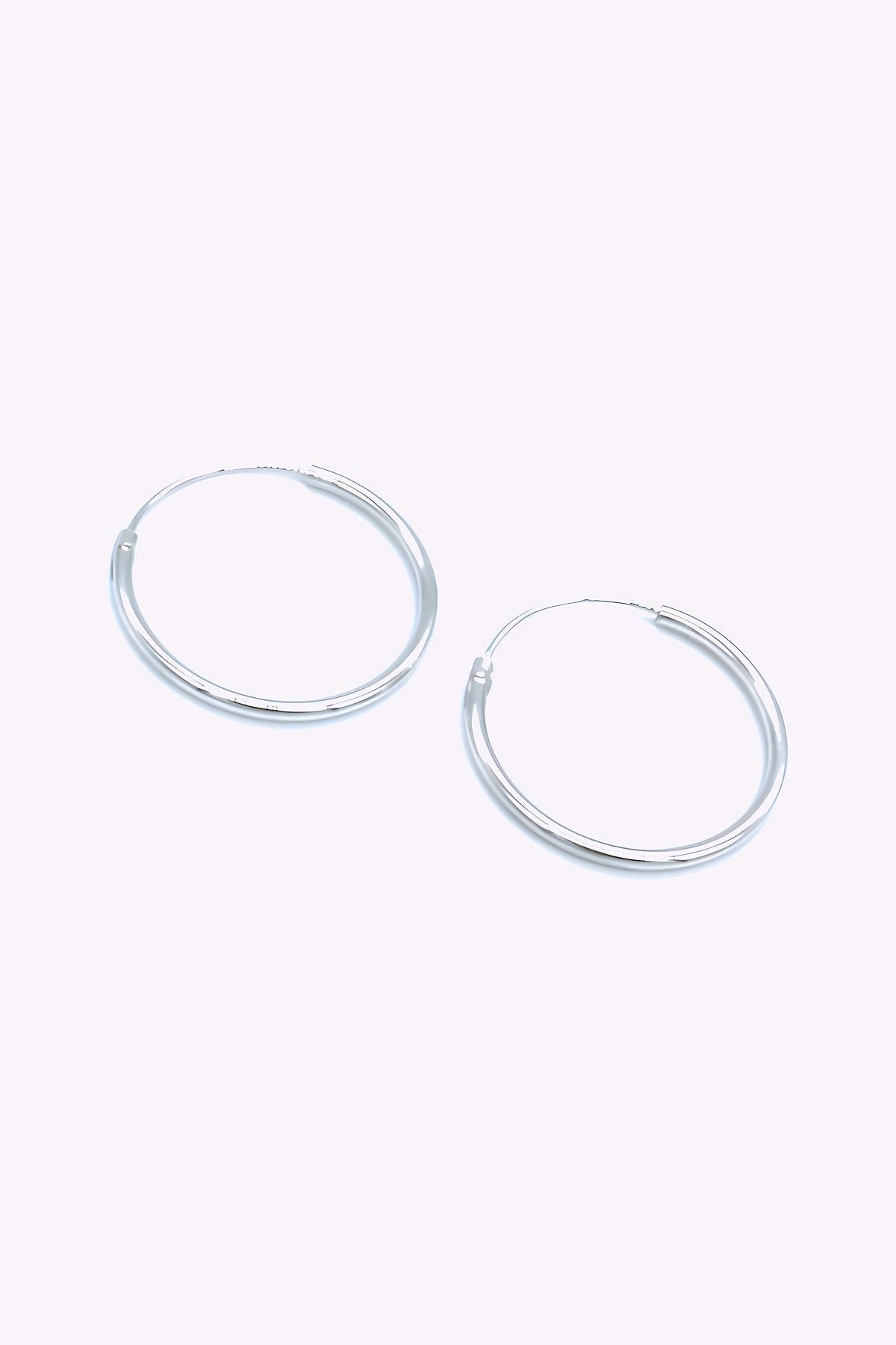 Silver hoops | CARLA