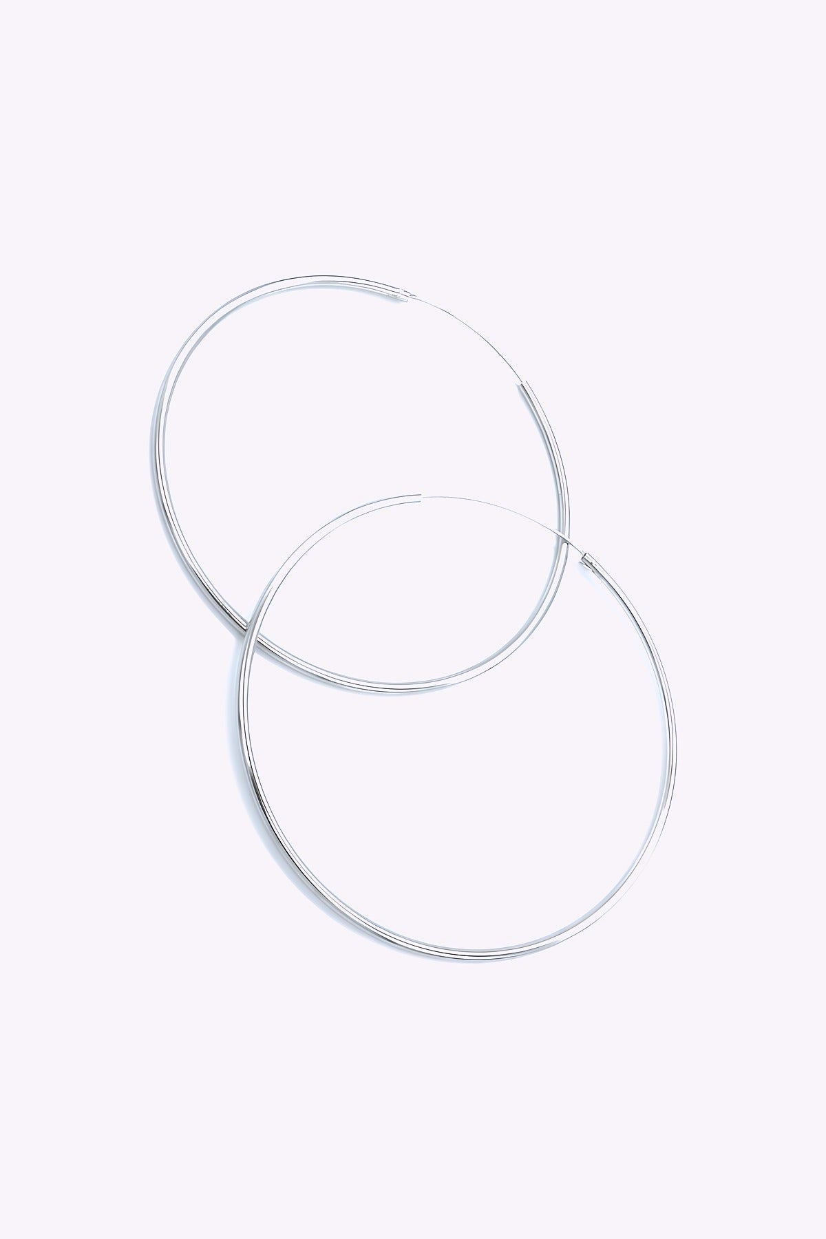 Silver hoops | CECILIA