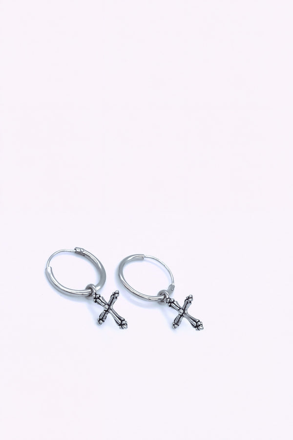Silver Hoops Elsie