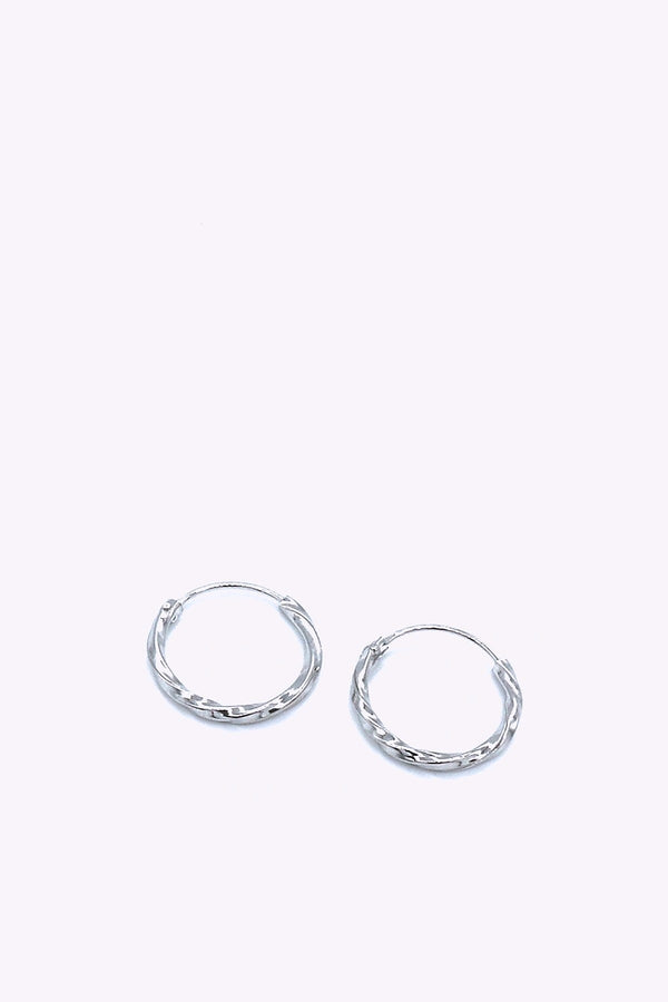 Silver Hoops Frankie