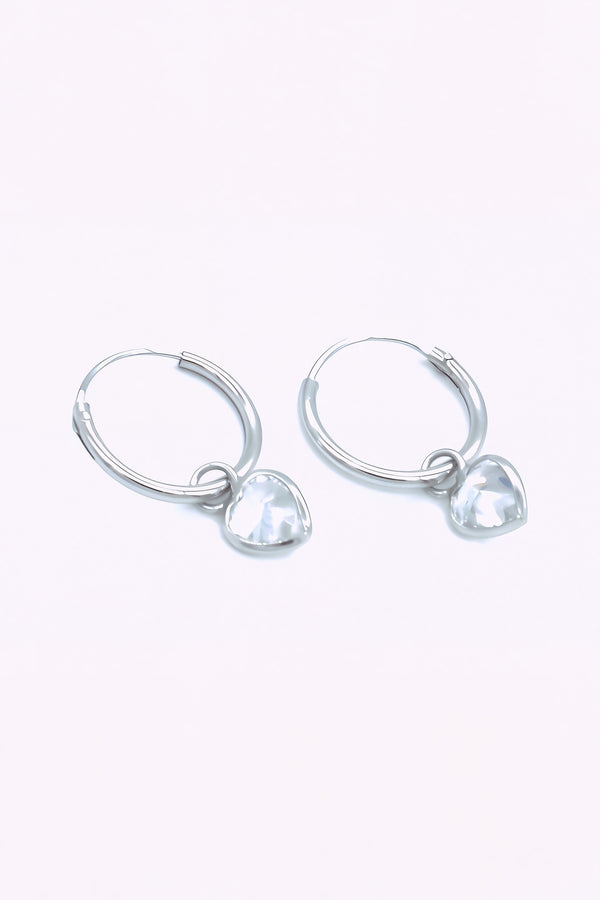 Silver hoops | ISABELLE