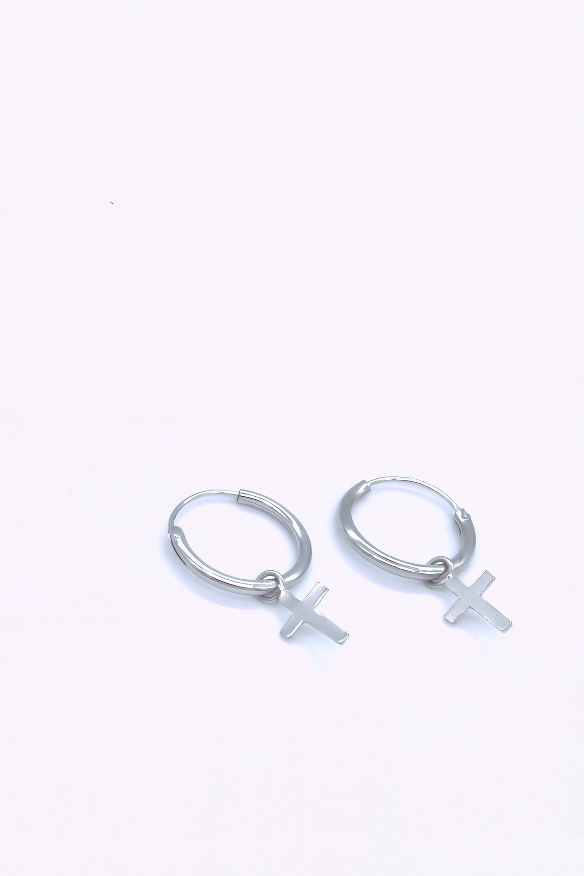 Silver hoops | LO