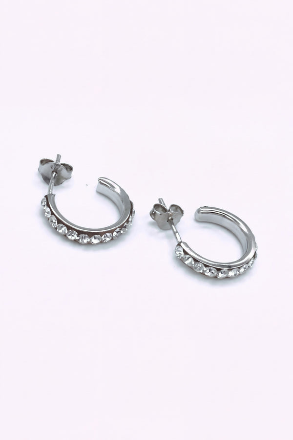 Silver Hoops Lykke