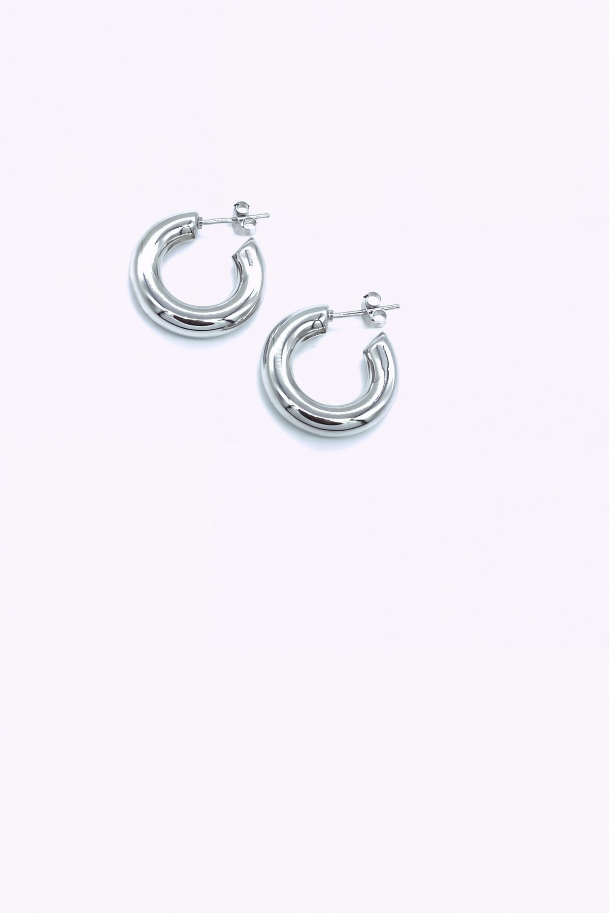 Silver Hoops Mabel