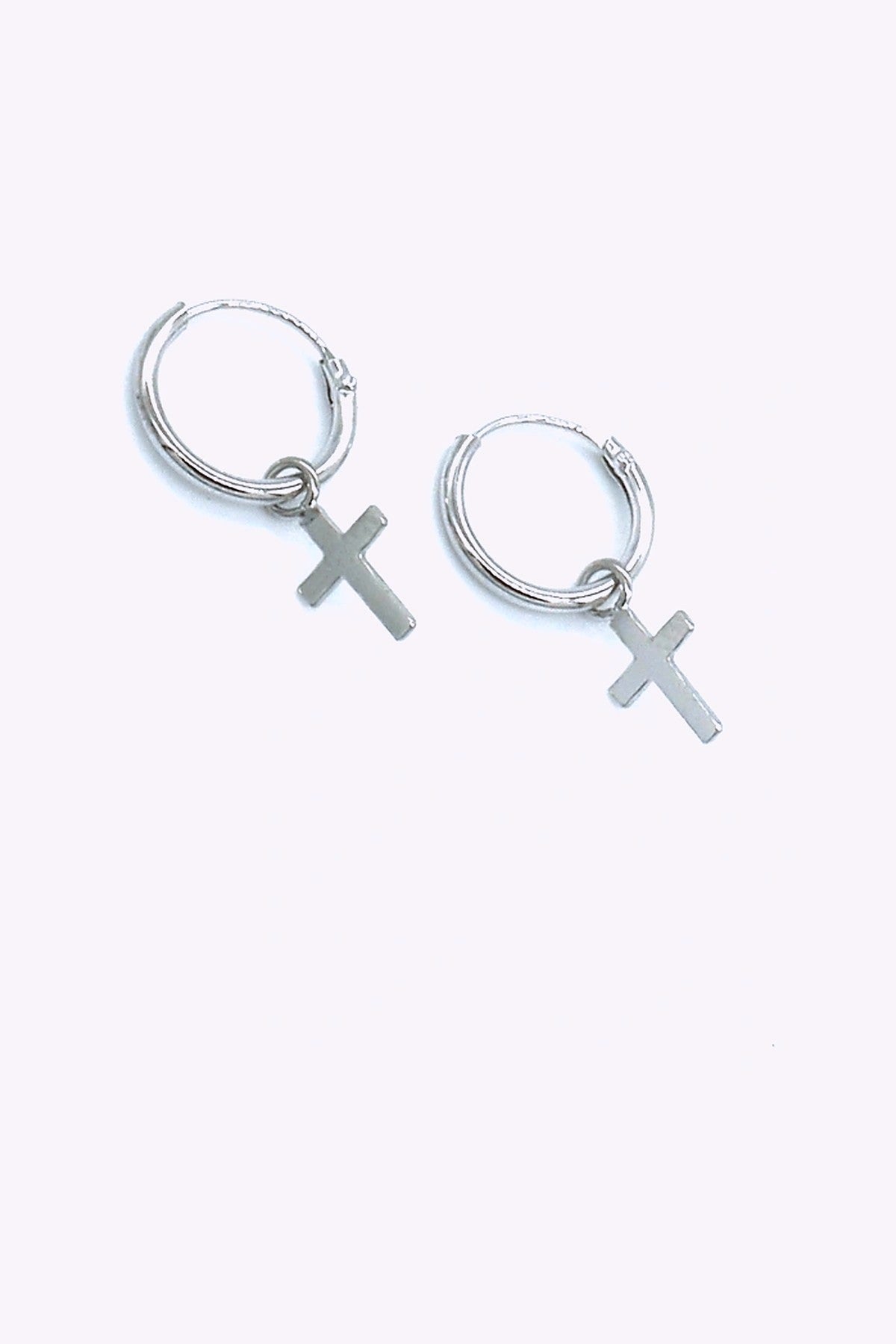 Silver Hoops Mady