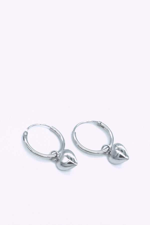Silver Hoops Majken
