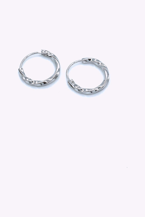 Silver Hoops Robyn
