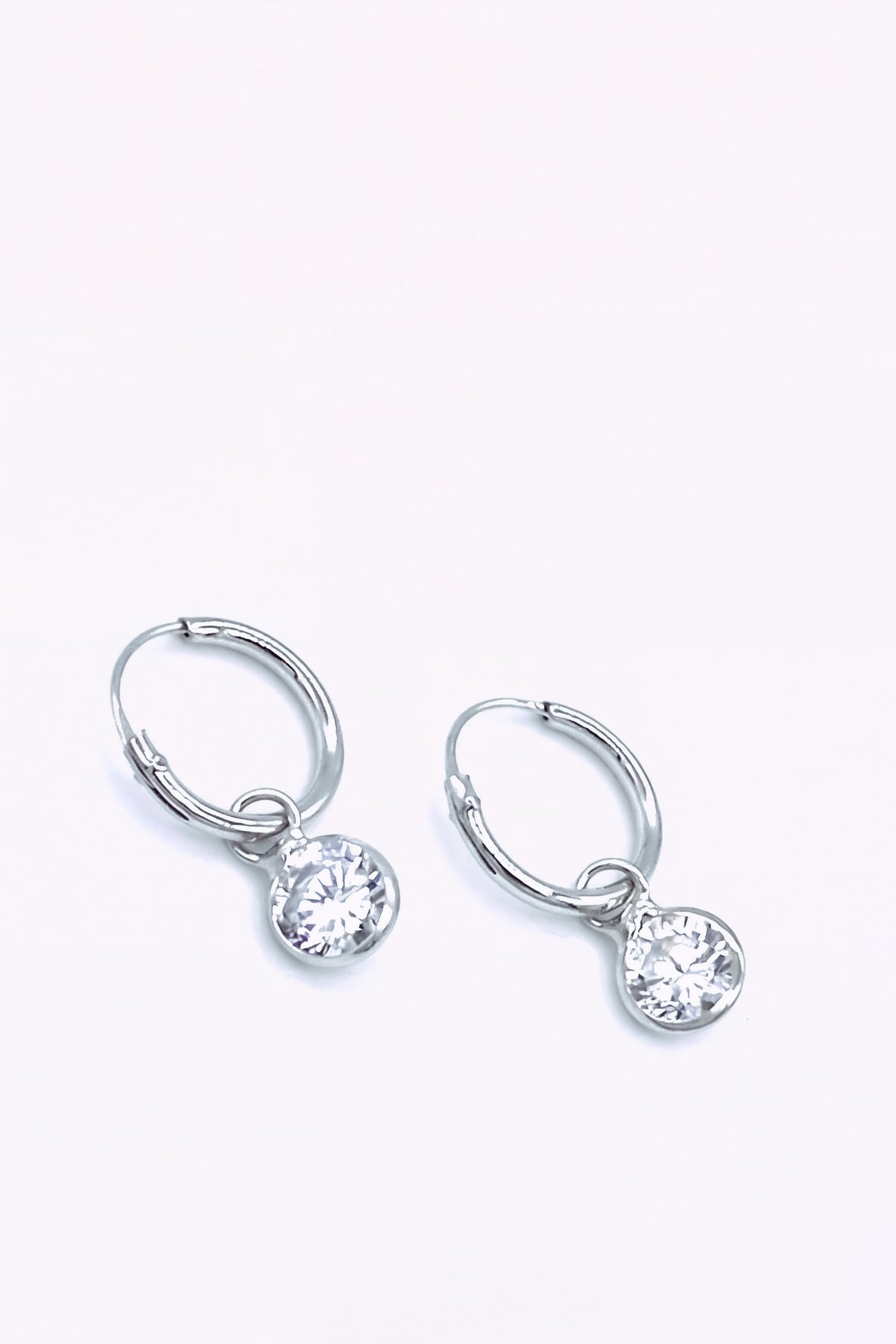 Silver Hoops Sandy