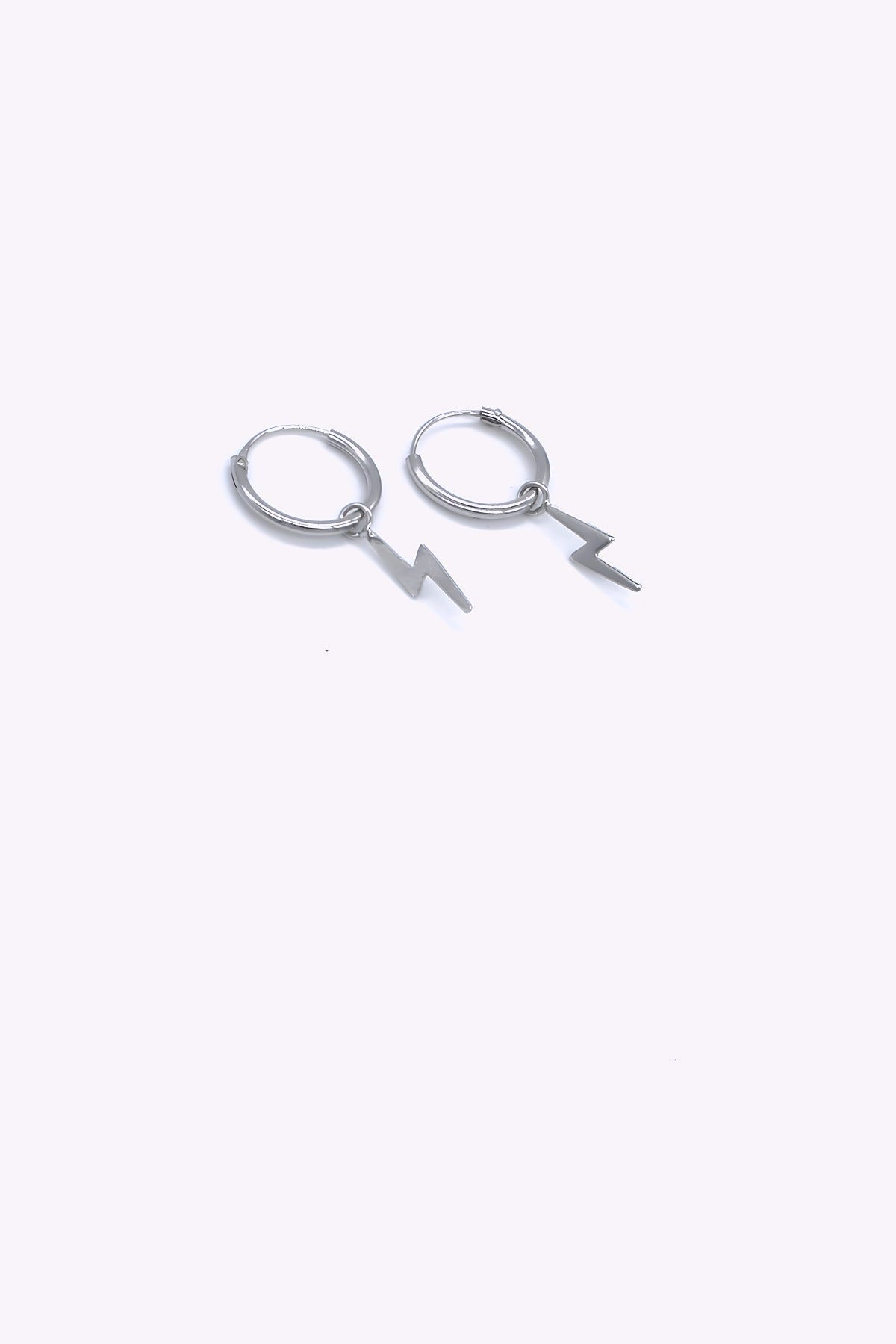 Silver hoops | TYRA