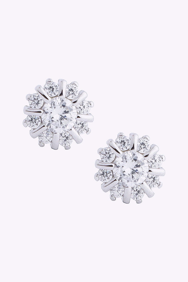 Silver Orhangen Blomma Nickelfritt 925 Sterling Silver