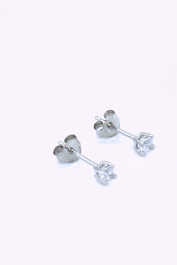 Studs örhängen silver | ALVINA