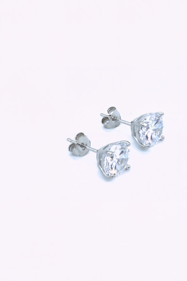 Studs Orhangen Silver Amber