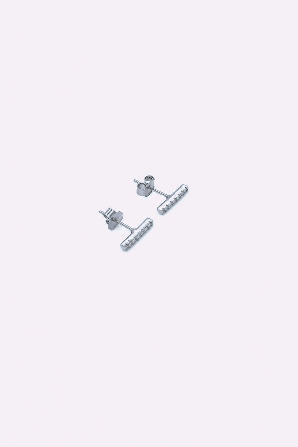 Studs örhängen silver | HILDA